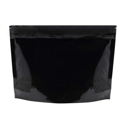 8 x 6 Zoll-Kinderbeweis Matte Black Medicine Pouch Bag mit der Stoß-Freigabe-Blockierung