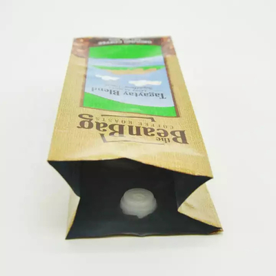 Siegelnahrungsmittelpulver-Tee-Nuss-Kaffeebohne-Aluminiumfolie-Verpackentasche mit Luftventil