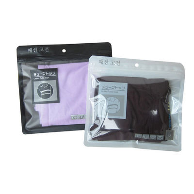 Wasserdichte verpackende Taschen mit Reißverschluss, 120 Mikrometer Soems kundenspezifische bereifte Reißverschluss-Taschen-