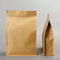 Das Kaffee-Imbiss-Nuss-Kraftpapier-Zipverschluss-Verpacken sackt wiederversiegelbare Folie innerhalb Oilproof ein