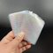 66 mm x 98 mm transparente holografische Kartenhüllen, wasserdichter Kartenhalterschutz
