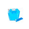 Blauer flüssiger Beutel Flodable 2.8oz 5L mit Tüllen-Trinkwassergebrauch