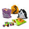 Kinderzugschnur-Erzeugnis-Taschen, Tasche guter Sachen LDPE 6*6inches Halloween