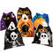 Kinderzugschnur-Erzeugnis-Taschen, Tasche guter Sachen LDPE 6*6inches Halloween
