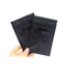 Wiederversiegelbare schwarze Verpackentasche Plastik mit Reißverschluss mit Fenster CMYK/Pantone-Drucken