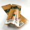 Verpackungs-Zigarren-Luftfeuchtigkeitsregler-Tasche ROHS verpackt stumpfe Plastik-Folie zeichnete das einzelne Zigarrenverpacken