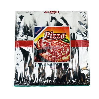 26,5 durch 26,5 Reißverschluss-Pizza-heiße kalte Isoliertaschen, behandelte Pizza-Kühltasche