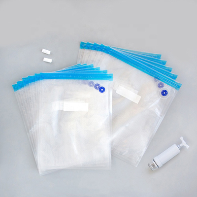 Vakuumeichmeister-Taschen der Nahrung50-200microns, säubern 9 wiederversiegelbare Plastiktaschen X12