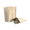 Selbstdichtendes Kraftpapier-trockener Verpacken- der Lebensmitteltaschen Winkel des Leistungshebels Browns biologisch abbaubar