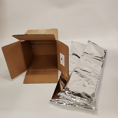 Gefrorene Lebensmittel Silber Isolierte Versandboxen Liner Wärmedämmung Container Liner
