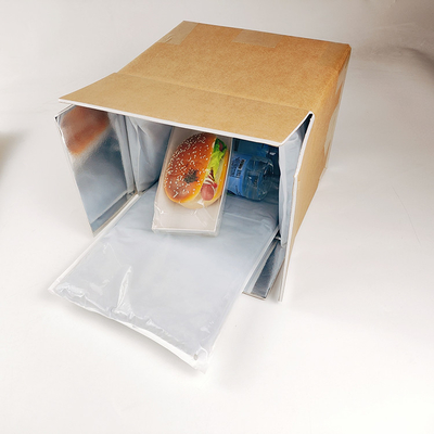 Zusammengepasste 8in 10in 12in thermisch isolierte Versandbox Liner PE isolierte Taschen Liner