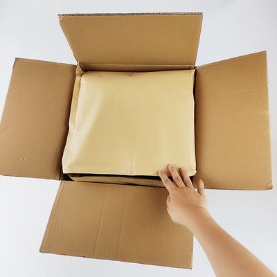 Umweltfreundliche Straßenseite Wiederverwertbare Kraftpapier-Wärmefolien Wollmaterial Box-Kühlerfolien